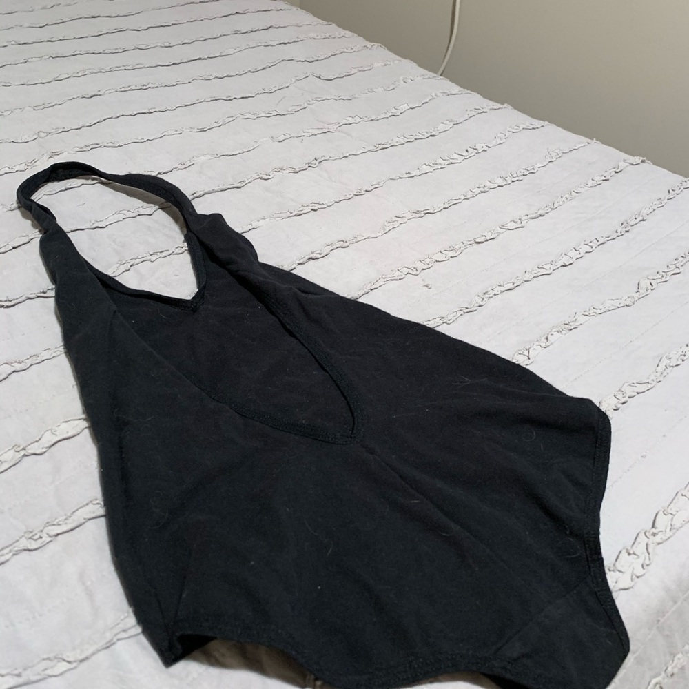 Staple halter-neck/backless bodysuit